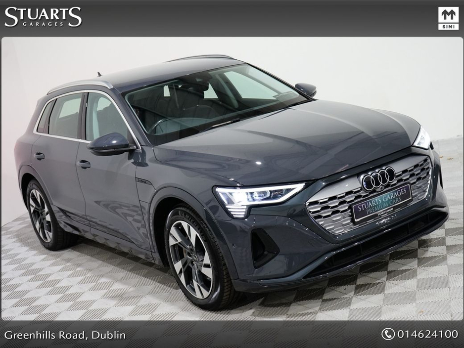 2023 Audi Q8 e-tron *SOLD DEPOSIT TAKEN*Q8 50 E-TRON QUATTRO SPORT: MAGNET GREY WITH VALCONA LEATHER, 21” DIAMOND CUT ALLOYS, FULL ELECTRIC SEATS WITH MEMORY, HEATED FRON