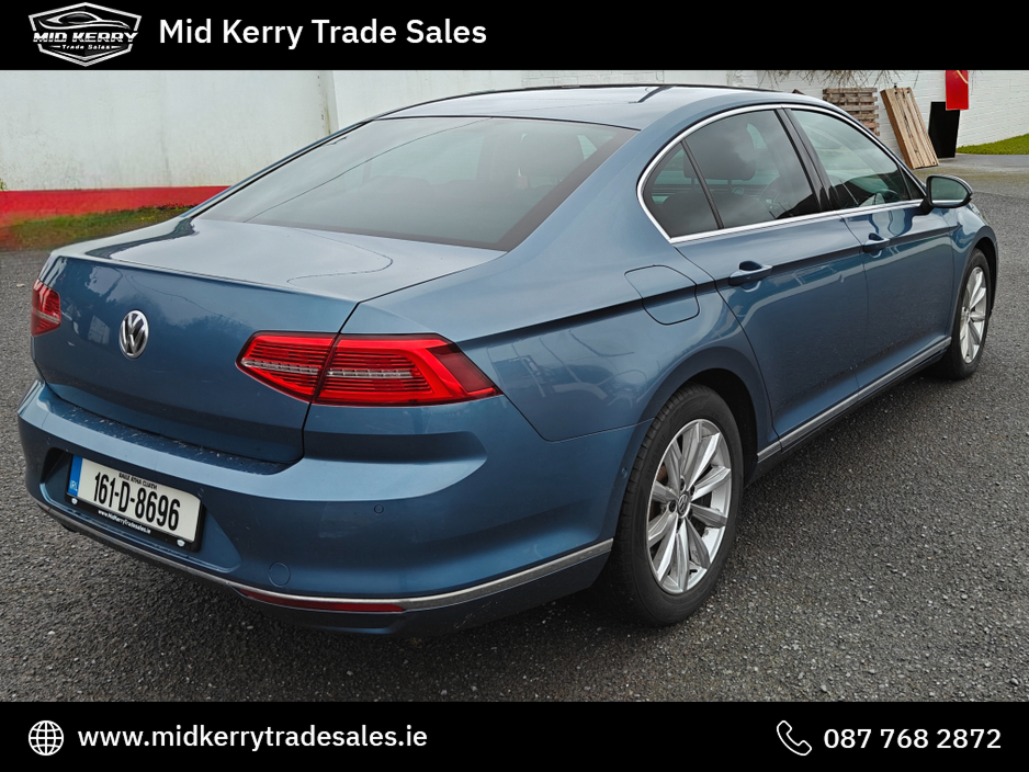 2016 Volkswagen Passat HIGHLINE 1.6 TDI MANUAL 6SPEED FWD 120HP 4DR €10,450
