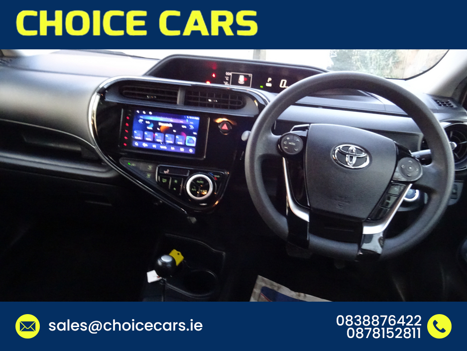 2019 Toyota Aqua 1.5 AUTO HYBRID KEYLESS GO €12,250