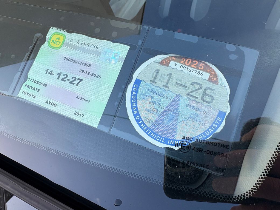 2017 Toyota Aygo 1.0 IX-Pression 42Miles €8,995