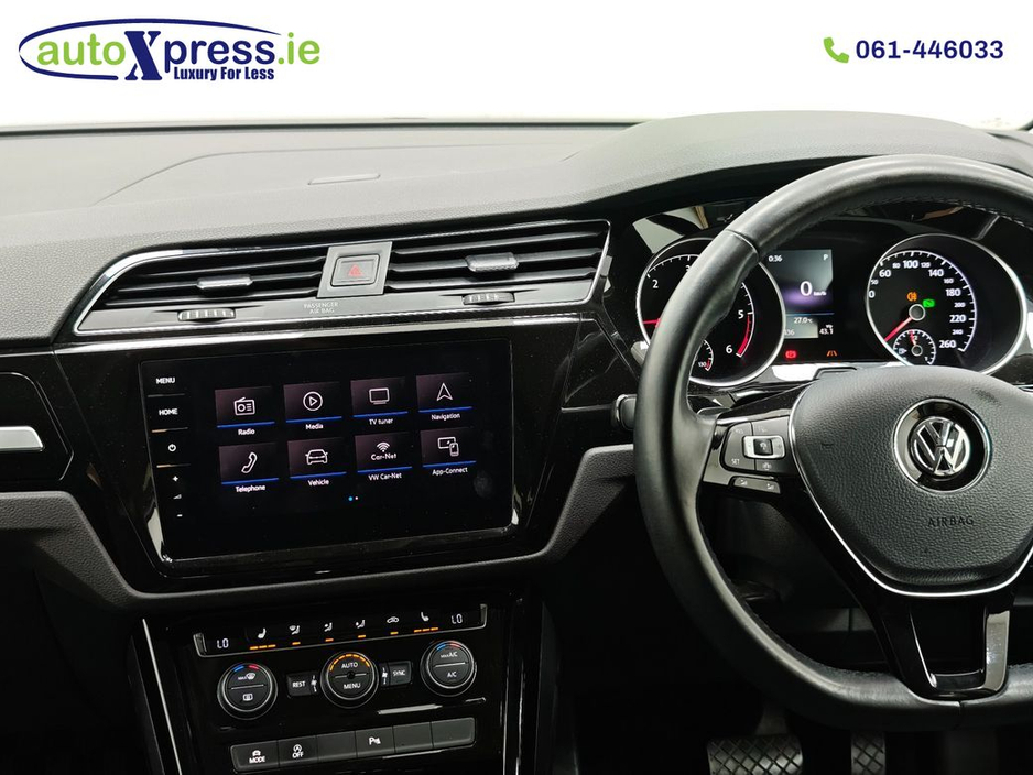 2019 Volkswagen Touran 2.0 TDI HIGH LINE 7 Seater, Automatic, Reversing camera €23,995