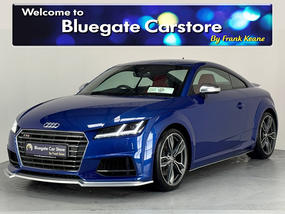 2016 Audi TTS 2.0 TFSI QUATTRO 310PS**BANG & OLUFSEN SPEAKERS**RED LEATHER INTERIOR**KEYLESS START**DRIVE MODES**PARKING SENSORS**19 INCH ALLOYS**MULTIFUNCTIONAL STEERING WHEEL**FINANCE AVAILABLE** €24,995