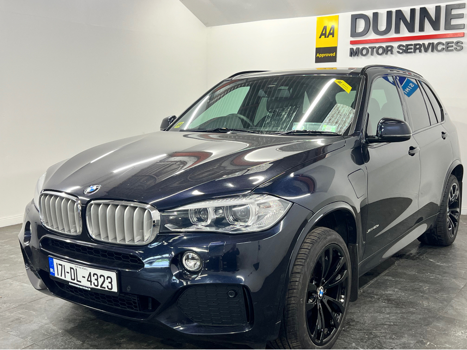 2017 BMW X5 **M SPORT**X DRIVE**40E HYBRID**AUTO*BLACK ALLOY*SAT NAV*GREAT SPEC*TWO KEYS*NCT*12 MONTH WARRANTY*FINANCE AVAILABLE €28,949