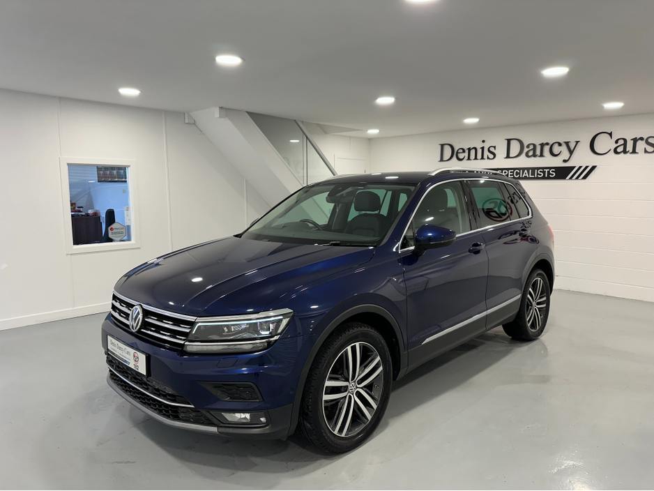 2018 Volkswagen Tiguan (182) TIGUAN 2.0TDI HIGHLINE DSG 4 MOTION VW/AUDI SPECIALISTS WWW.DENISDARCYCARS.IE €26,950