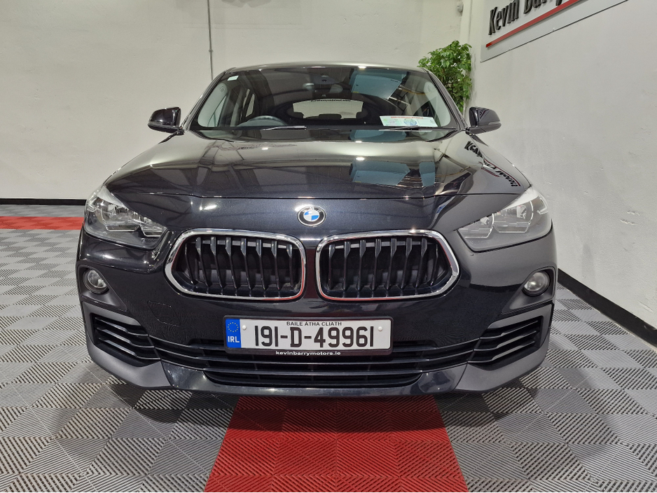 2019 BMW X2 X-DRIVE 20D SE AUTOMATIC **HIGH SPEC / 18" UPGRADED ALLOYS / CRUISE CONTROL / ELECTRIC BOOTLID / FULL BLACK LEATHER / HEADS UP DISPLAY / REVERSE CAMERA / SAT NAV / WIRELESS PHONE CHARGING** €22,900