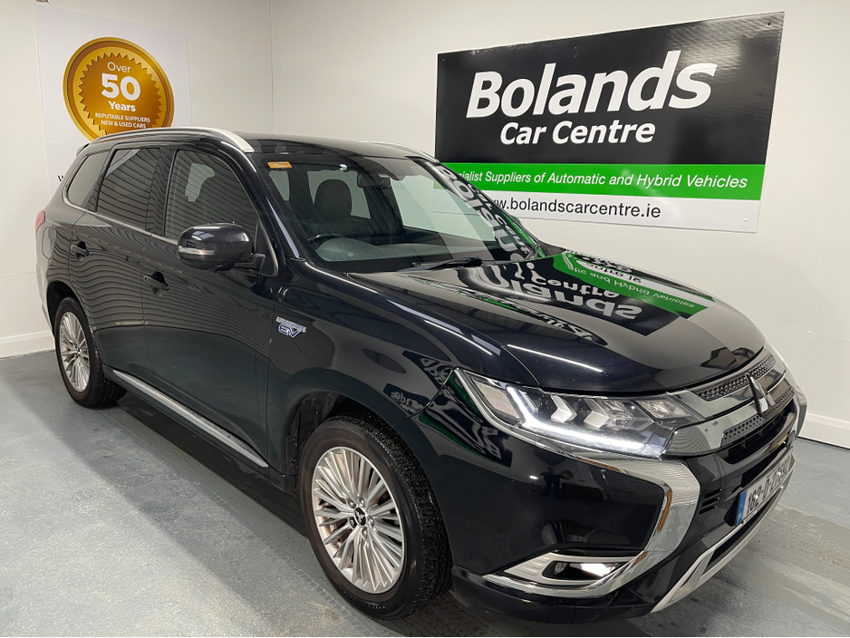 2018 Mitsubishi Outlander HYBRID 2.4 PHEV 4H AUTOMATIC 5DR MODEL  www.bolandscarcentre.ie €19,900