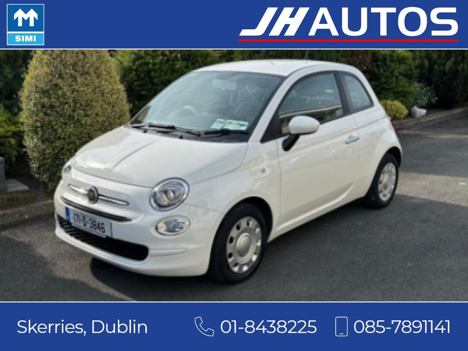 2017 Fiat 500 1.2 8V 69HP POP Dualogic (S4) €7,000