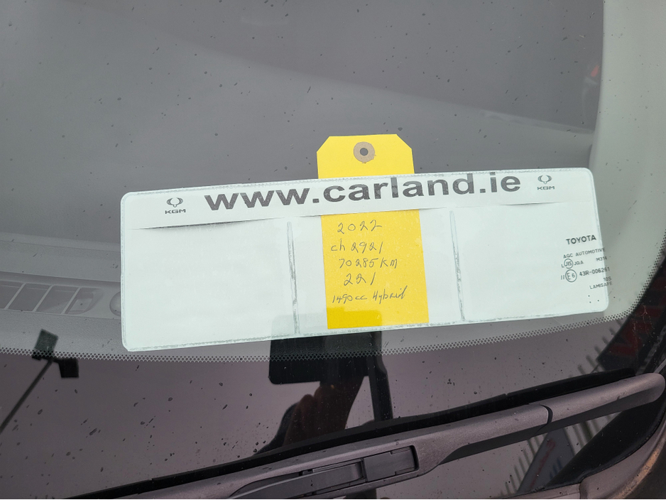 2022 Toyota Corolla (2yr warranty) 1.5 Hybrid Automatic Fielder 2921 €19,999