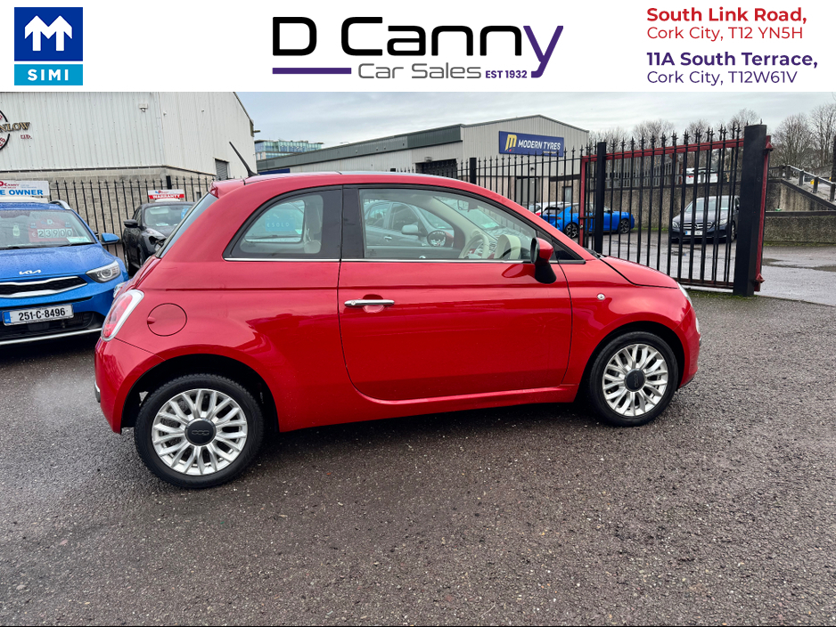 2014 Fiat 500 1.2 LOUNGE 69BHP 3DR €7,900