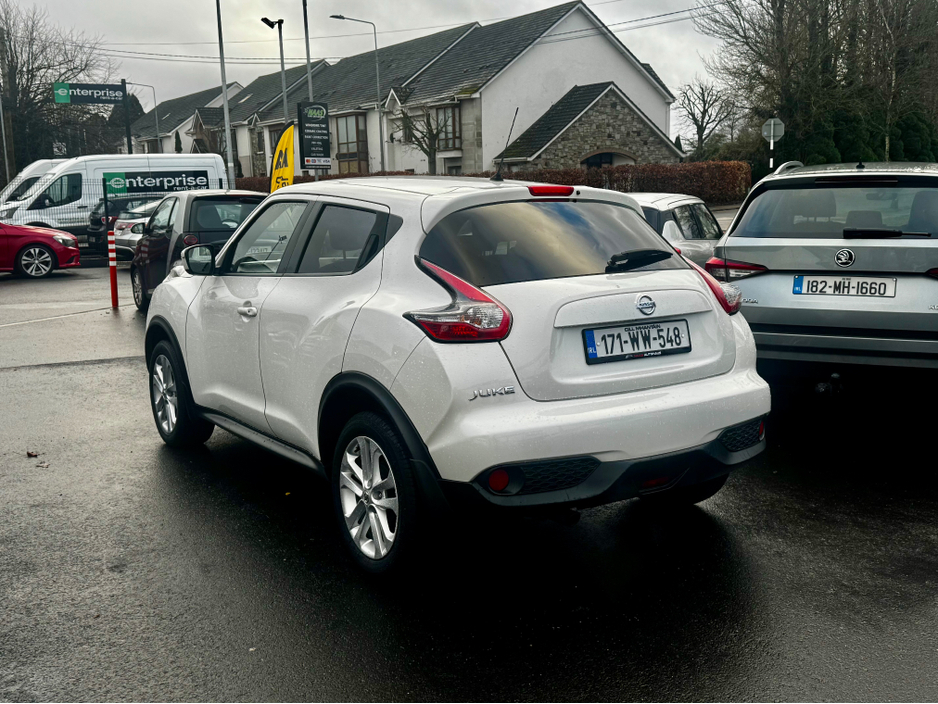 2017 Nissan Juke SV Premium – Pearl White, High Spec €8,950