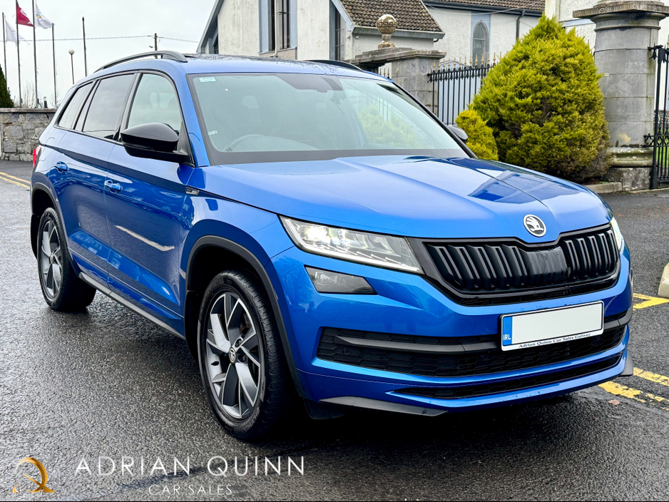 2021 Skoda Kodiaq 2.0 TDi SPORTLINE DSG AUTO 150 BHP  7 SEATER €39,950