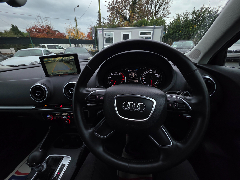 2015 Audi A3 1.4 TFSI AUTOMATIC - REV CAMERA - PARKING SENSORS - ALLOYS - LOW TAX BAND €13,950