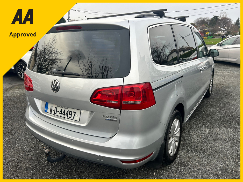 2011 Volkswagen Sharan 2011 VW SHARAN 7 SEATER 2.0TDI CL NEW NCT €8,950