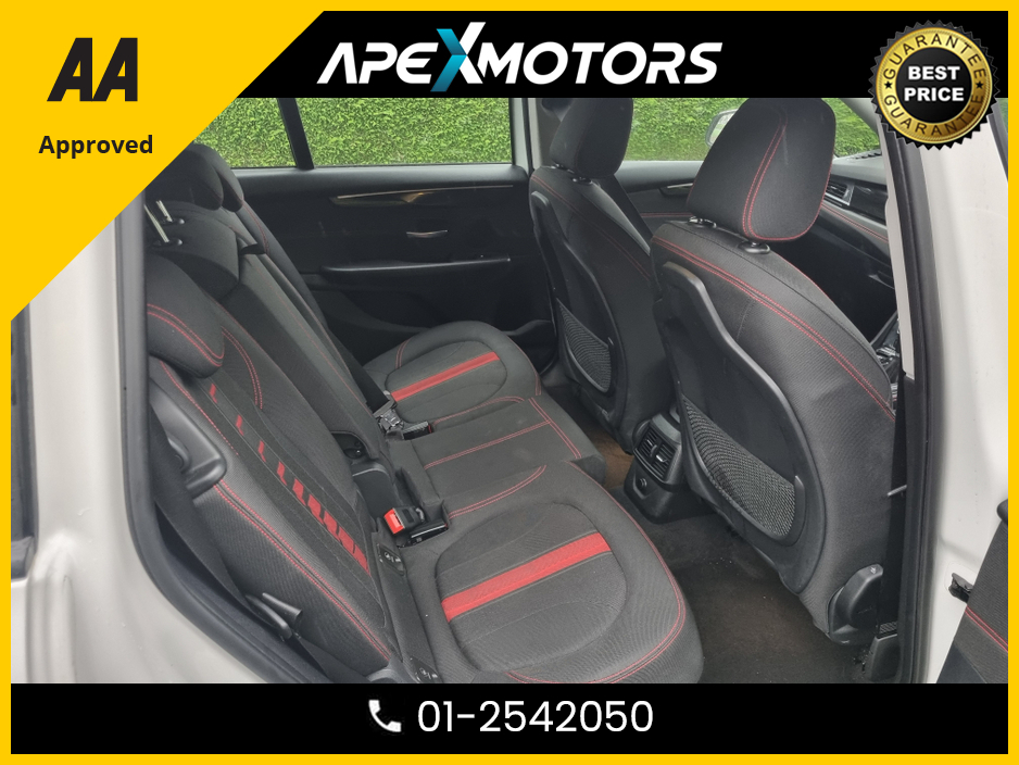 2018 BMW 2 Series Gran Tourer FINANCE ARRANGED * X-DRIVE SPORT  * AUTO GRAN TOURER * AWD (4X4) * 7-SEATER AUTO * NEW NCT OCT-27 * IMMACULATE * 9-STAMPS SERVICE HISTORY * AA APPROVED * 101 SAFETY CHECKLIST * AUTOMATIC *HEATED SEATS €20,949