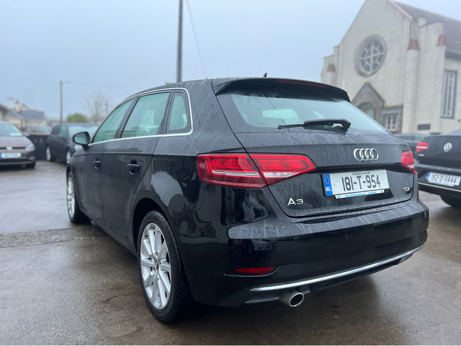 2018 Audi A3 LOW MILEAGE SPORTBACK 1.6 TDI 116 SE 4DR €17,950