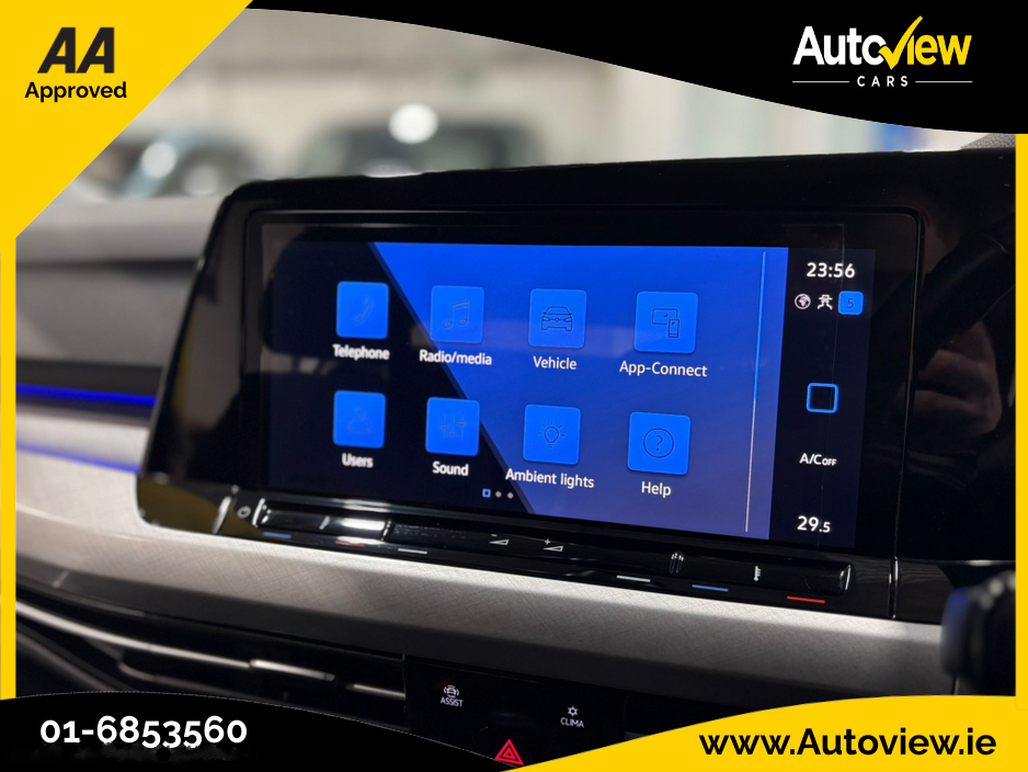 2021 Volkswagen Golf MK 8 New Model 1.0 Self Charging Mild Hybrid, AA APPROVED // FINANCE & NATIONWIDE DELIVERY AVAILABLE // SIMI DEALER €23,995