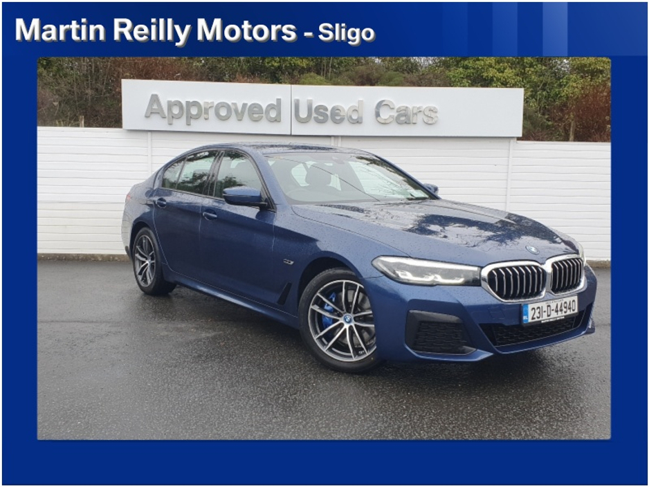 2023 BMW 5 Series 530e M Sport Saloon €43,945
