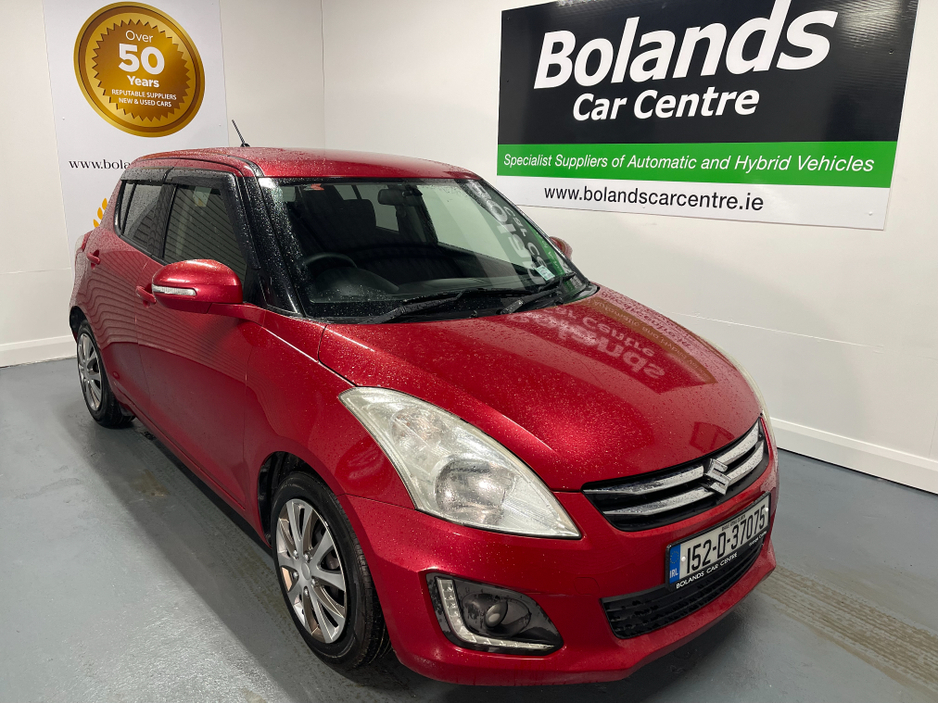 2015 Suzuki Swift AUTOMATIC 1.2 PETROL 5DR MODEL  www.bolandscarcentre.ie €9,900