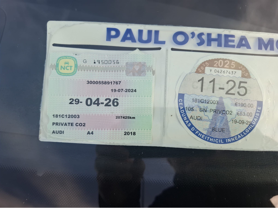 2018 Audi A4 LIMOUSINE 2.0 TDI 122 SE 4DR €17,950