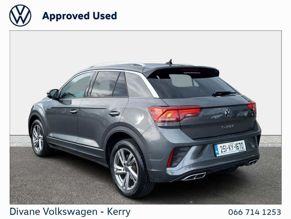 2025 Volkswagen T-Roc R-LINE 75 2.0 TDI 116 BHP €37,950