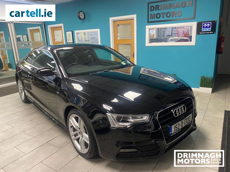 2015 Audi A5 2.0tdi 190 S Line 2DR black edition €15,950