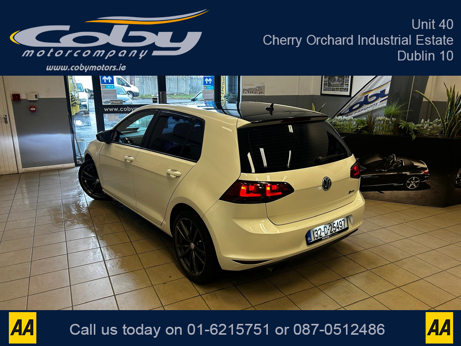 2013 Volkswagen Golf 1.4 5DR AUTO. NCT & Tax, Full Leather, Pan Roof, Cruise Control, Android Auto, MFSW, Reverse Cam, Alloy Wheels, Full Electrics, Parking Sensors, Paddle Shift, Dual Climate Control, Folding seats &more €11,950