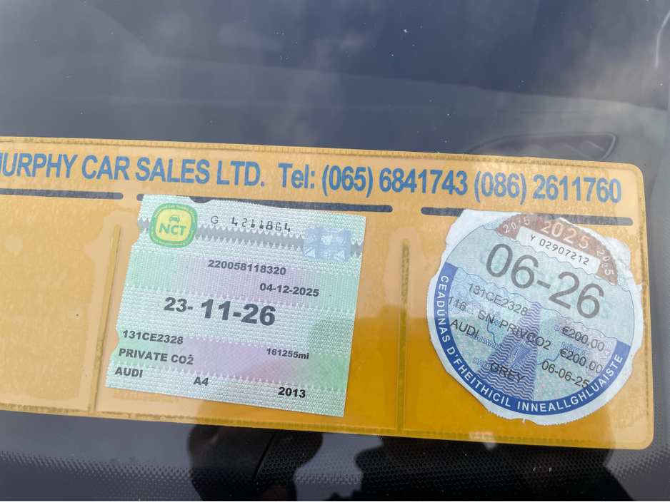 2013 Audi A4 2.0 TDI TECHNIK 136PS 5DR €7,950