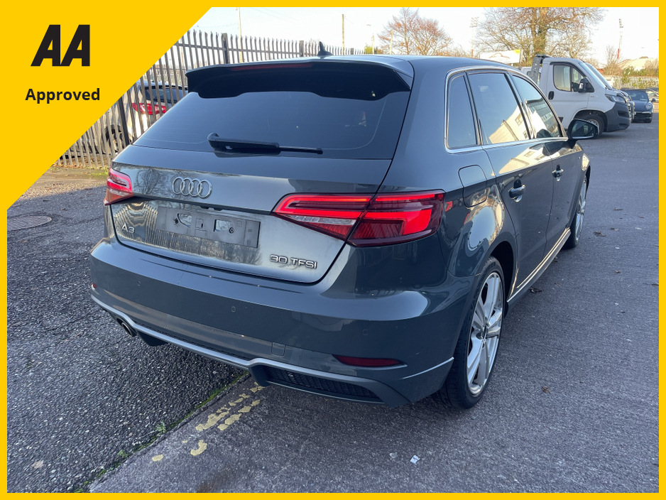 2018 Audi A3 S LINE 1.0cc TFSI SPORTBACK FREE DELIVERY €17,750