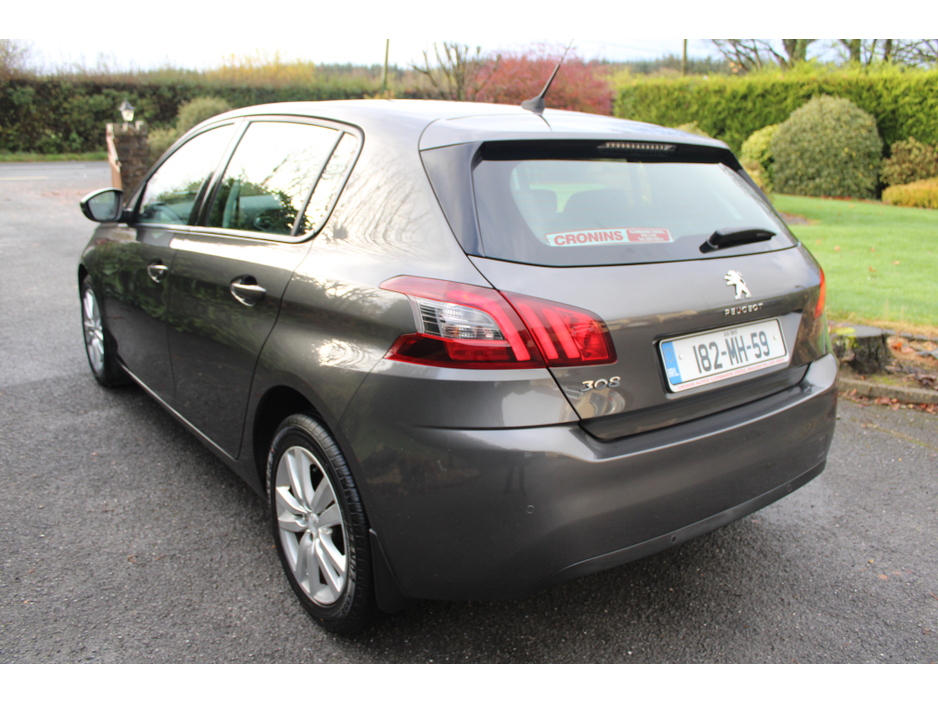 2018 Peugeot 308 B6 F/L ACTIVE 1.6 BLUE HDI 100 4DR €9,595