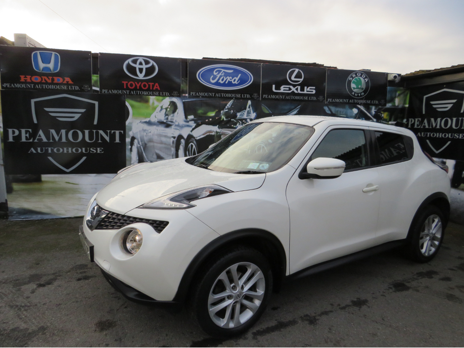 2016 Nissan Juke 1.5 DSL 5DR SPORT SV MODEL IN WHITE €6,999