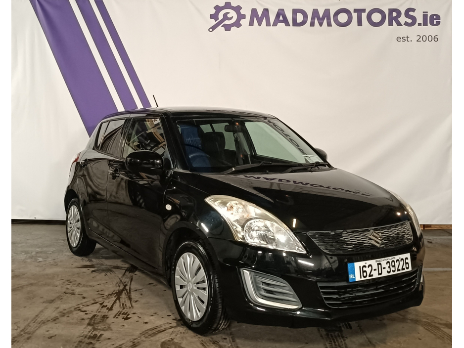 2016 Suzuki Swift (2yr Warranty) 162 1.2 Petrol Automatic €9,950