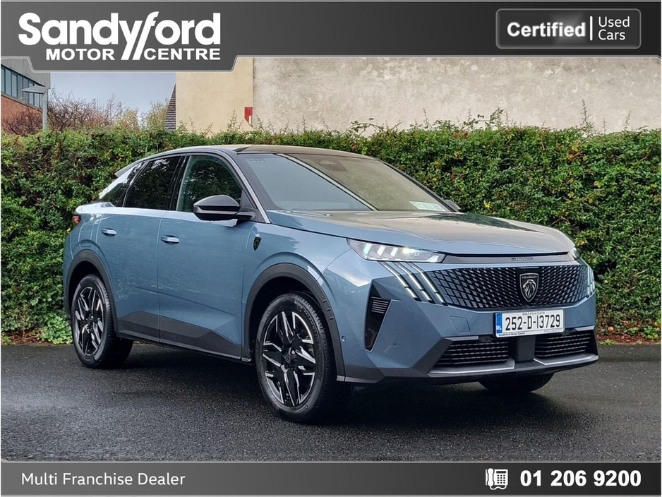2025 Peugeot 3008 1.2 MHEV 145bhp eDCS6 GT €42,950
