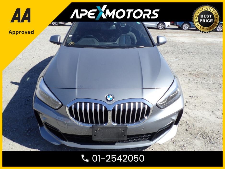 2022 BMW 1 Series FINANCE ARRANGED * NEW MODEL 2.0 DIESEL AUTO * TOP-SPEC M-SPORT * NEW NCT APR-28 * AS NEW  * LOW LOW KMs * STAMPED SERVICE HISTORY * AA APPROVED * 101 SAFETY CHECKLIST * AUTOMATIC (DSG) * IMMACULATE €33,749