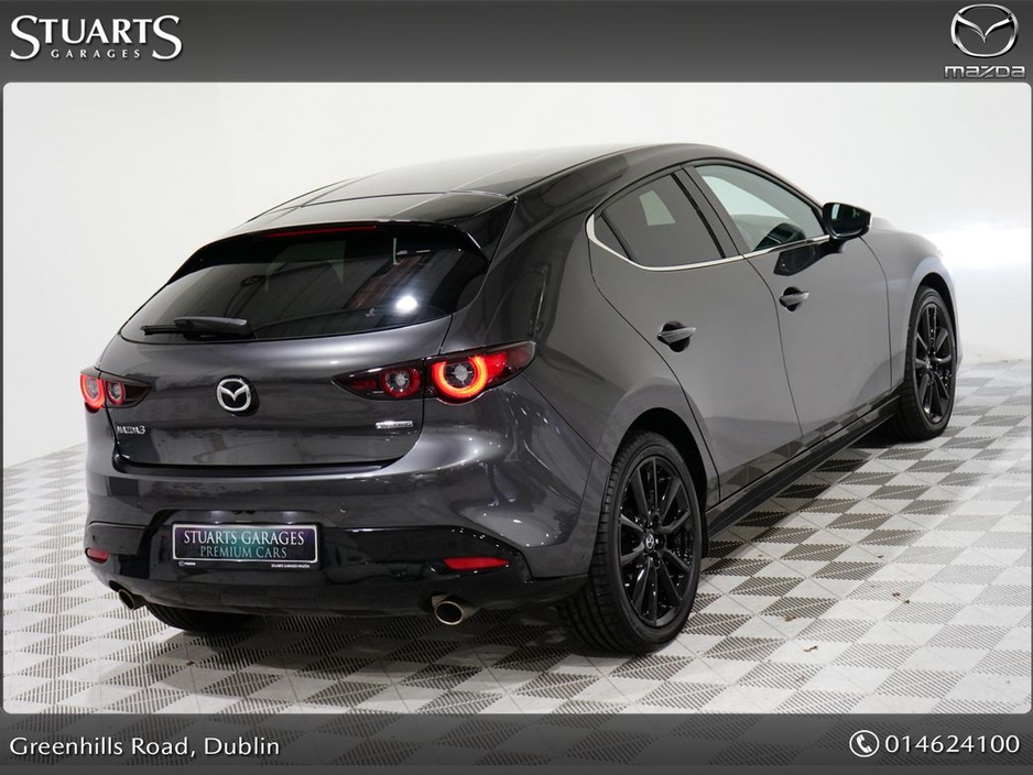 2023 Mazda Mazda3 2.0P 5DR HOMURA*KEYLESS, HEADS UP, NAV, TRAFFIC SIGN RECOGNITION, REAR CAMERA, ADAP CRUISE, LANE DEPARTURE, HEATED SEATS, DUAL CLIMATE, BLIND SPOT DET €29,945