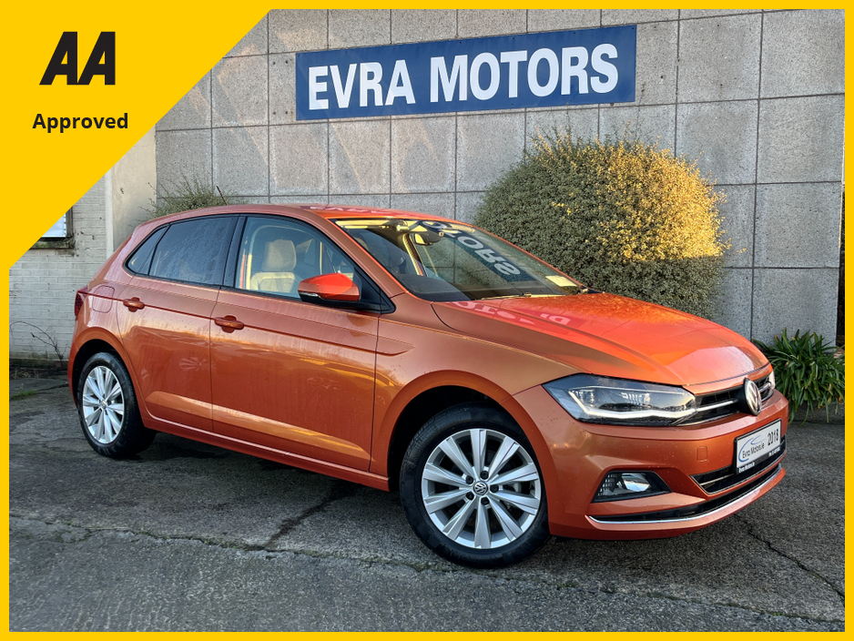 2018 Volkswagen Polo HIGHLINE AUTOMATIC 1.0 PETROL //HIGH SPEC//LOW MILES//ADAPTIVE CRUISE CONTROL//CARPLAY//REVERSE CAMERA//KEYLESS ENTRY// €14,950