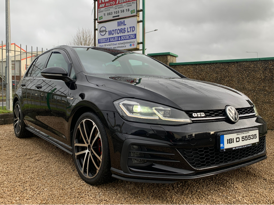 2018 Volkswagen Golf 2.0 TDI GTD 184PS 5DR AUTO €16,950