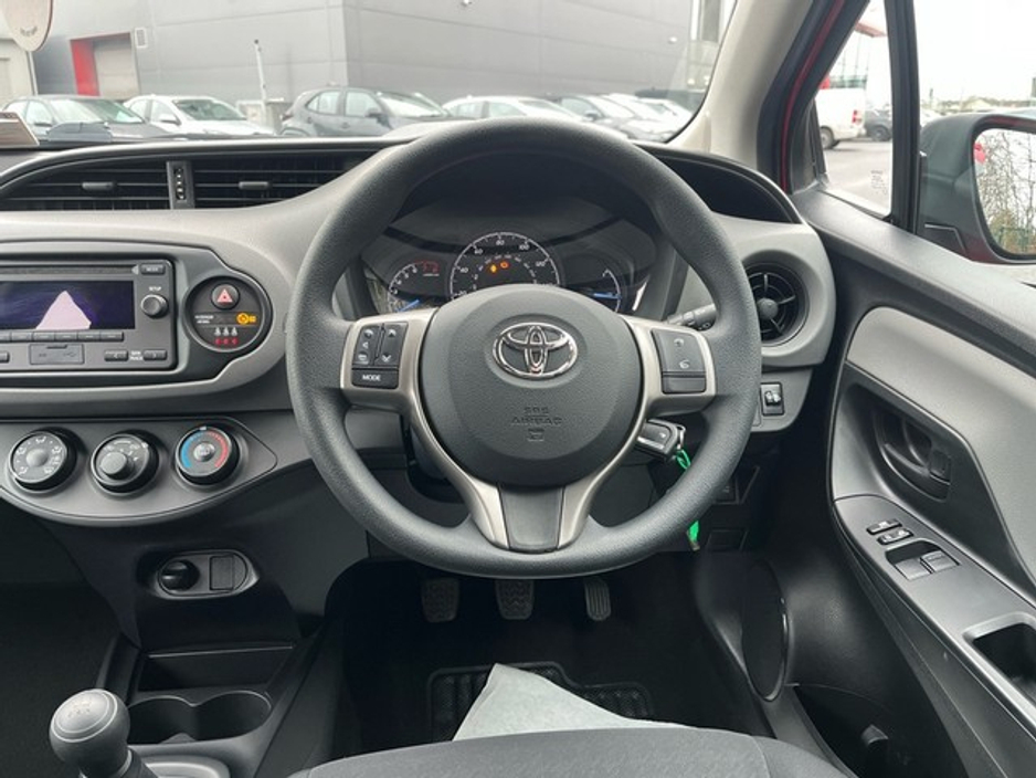 2018 Toyota Yaris 1.0 VVT-I ACTIVE 68BHP 5DR €12,950
