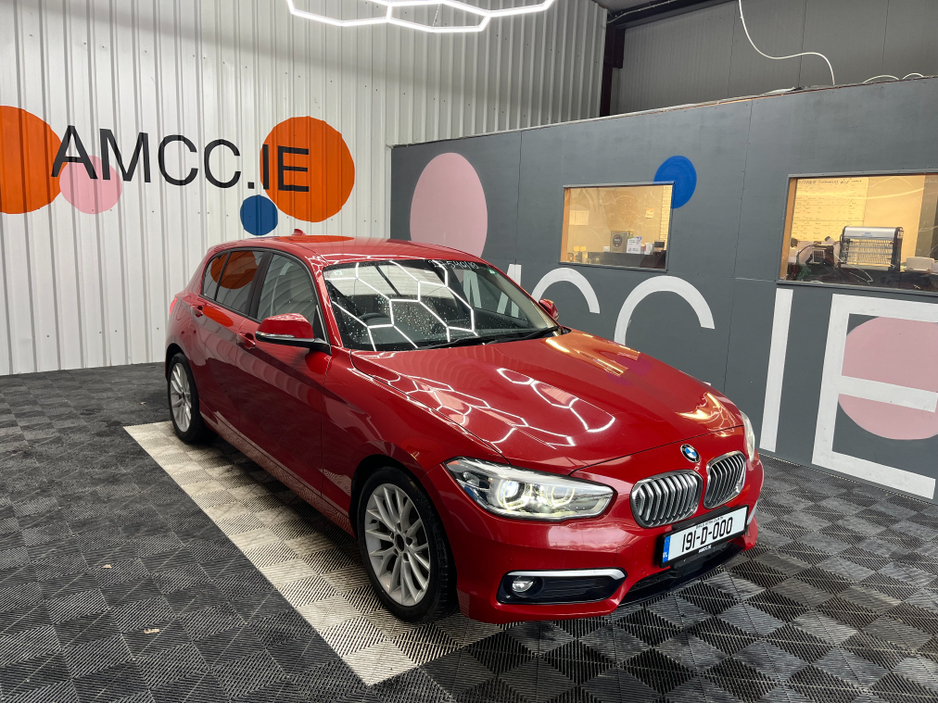 2019 BMW 1 Series €18950! 2019 BMW 118D 1 SERIES AUTOMATIC G FASHIONISTA 2.0 AUTOMATIC / CRUISE CONTOROL / REVERSE CAMERA / PARKING SENSORS / ELECTRIC MEMORY & HEATED SEATS €18,950