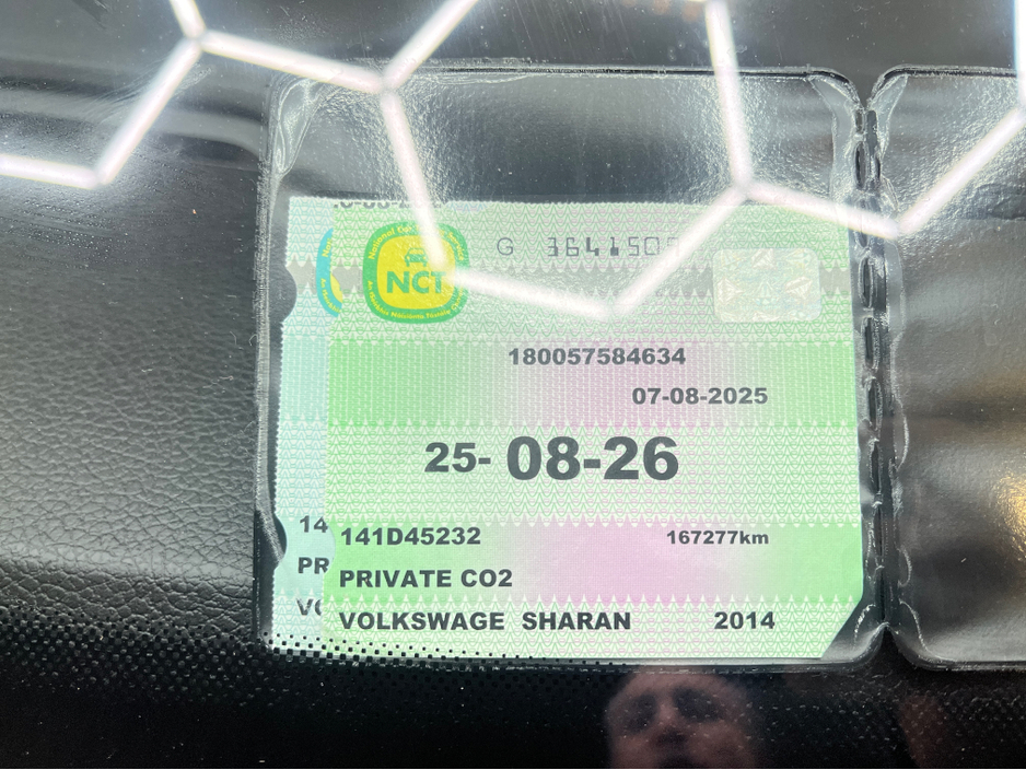 2014 Volkswagen Sharan DBA-7NCTH 5DR AUTO 7S €10,995