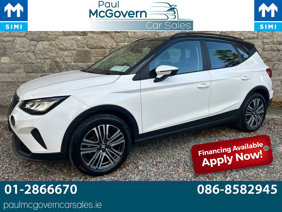 2023 SEAT Arona PA 1.0 TSI 110HP DSG AUTOMATIC SE+**//**CRUISE CONTROL**//**SAT NAV**//**LANE DEPARTURE WARNING**//**PARKING SENSORS**//**ANDROID AUTO AND APPLE CAR PLAY**//**FINANCE ARRANGED**//**TRADE IN WELCOME!!! €19,995