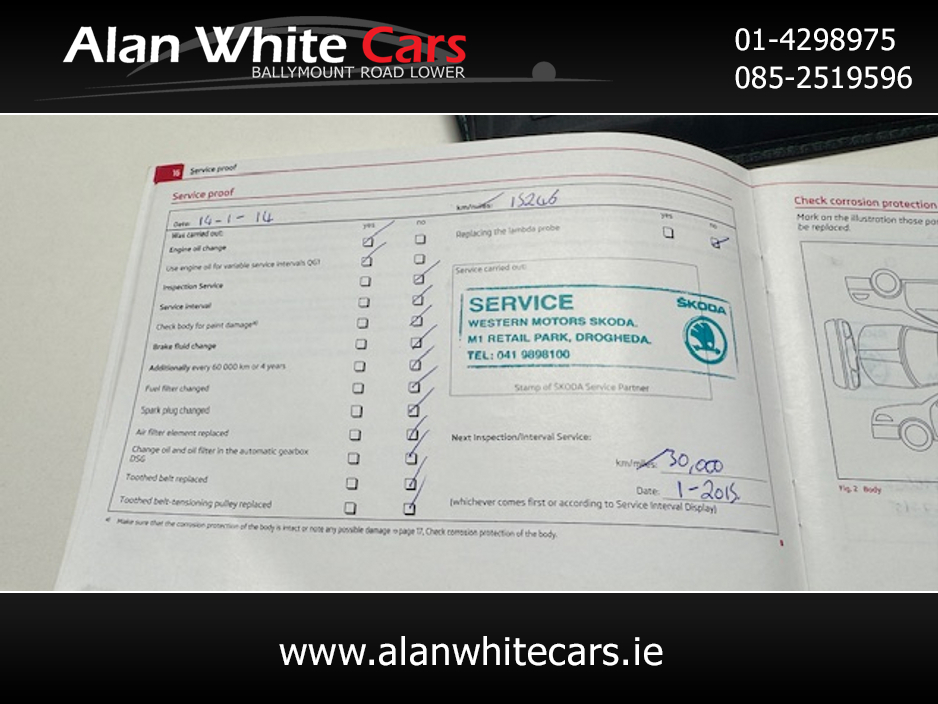 2013 Skoda Fabia MONTE CARLO 1.2 HTP 60HP 4DR €7,950