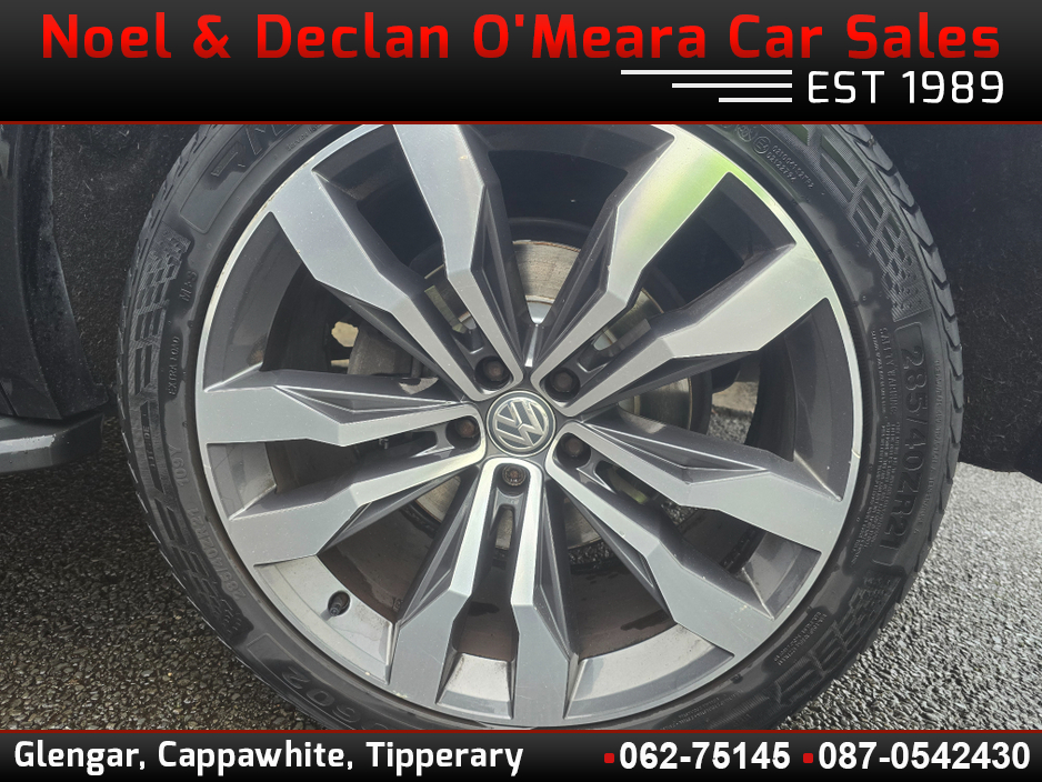 2019 Volkswagen Touareg 3.0 TDI V6 R-LINE TEC 28 286PS 5DR A €49,000