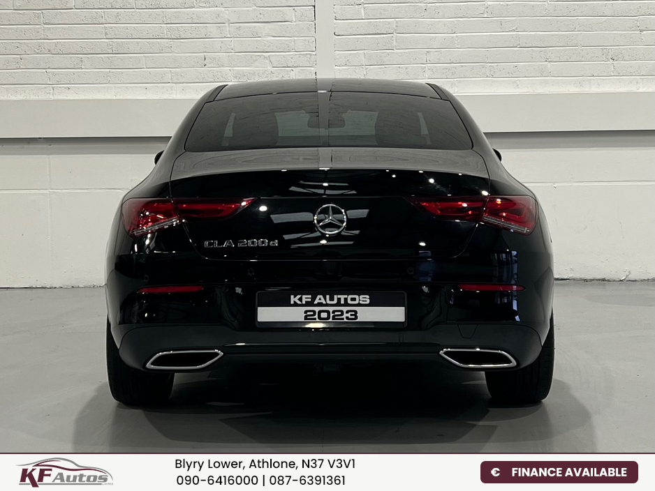 2023 Mercedes-Benz CLA Class Coupe 200d 150bhp 4dr Auto - 231 Reg €37,995