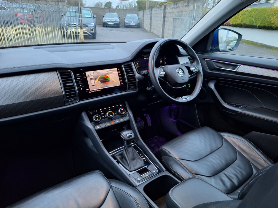 2023 Skoda Kodiaq 7S STYLE 2.0 TDI *High Spec/Black Leather/Heated Seats/Keyless Entry/Camera/Ambient Lighting* €43,950