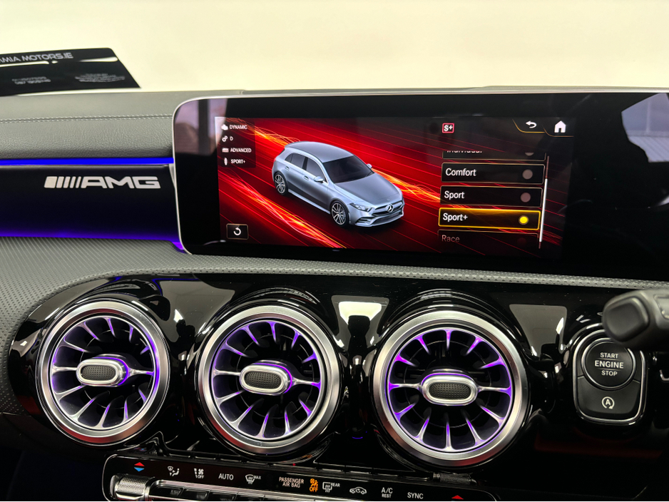 2019 Mercedes-Benz AMG MERCEDES BENZ  A35 4MATIC PREMIUM PLUS AUTO*EVERY OPTIONAL EXTRA*PANORAMIC TILT AND SLIDE SUNROOF*HEATED SEATS, MASSAGE SEATS, ELECTRIC MEMORY ADJUSTABLE DRIVER & PASSENGER CHAIR*PARK ASSIST 360 CAM* €39,950