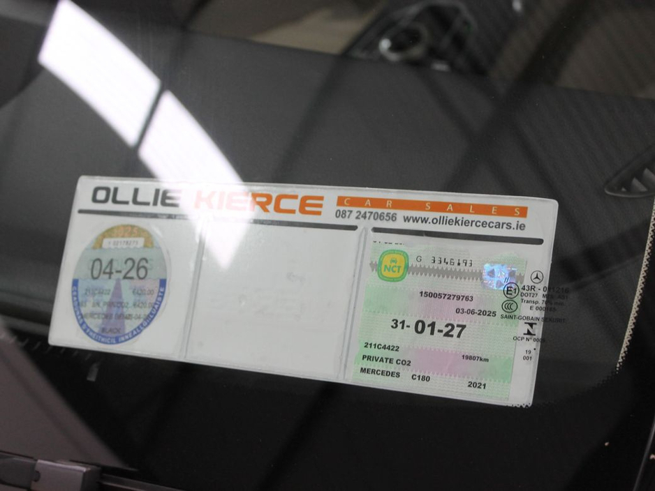 2021 Mercedes-Benz C Class C 180 2DR Auto €37,999