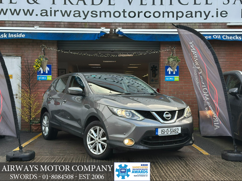 2015 Nissan Qashqai 1.2 DIG-T - FRESH NCT €10,850