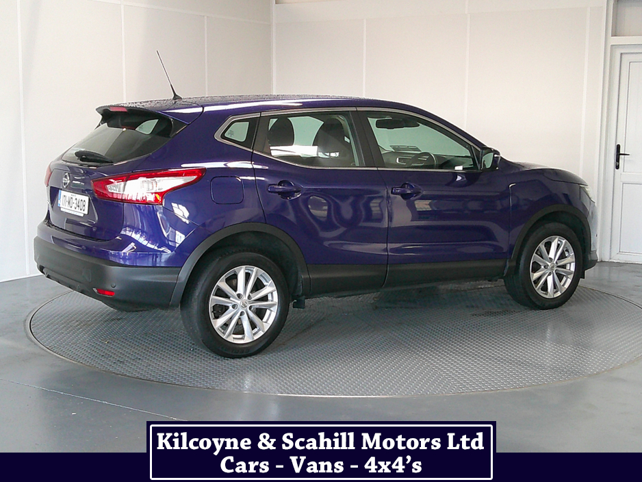 2017 Nissan Qashqai 1.5 DCI ACENTA 110PS 5 5DR €12,950