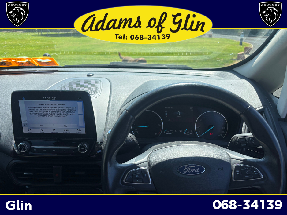 2019 Ford Ecosport TITANIUM 1.5 TD 100PS M6 4DR €16,950