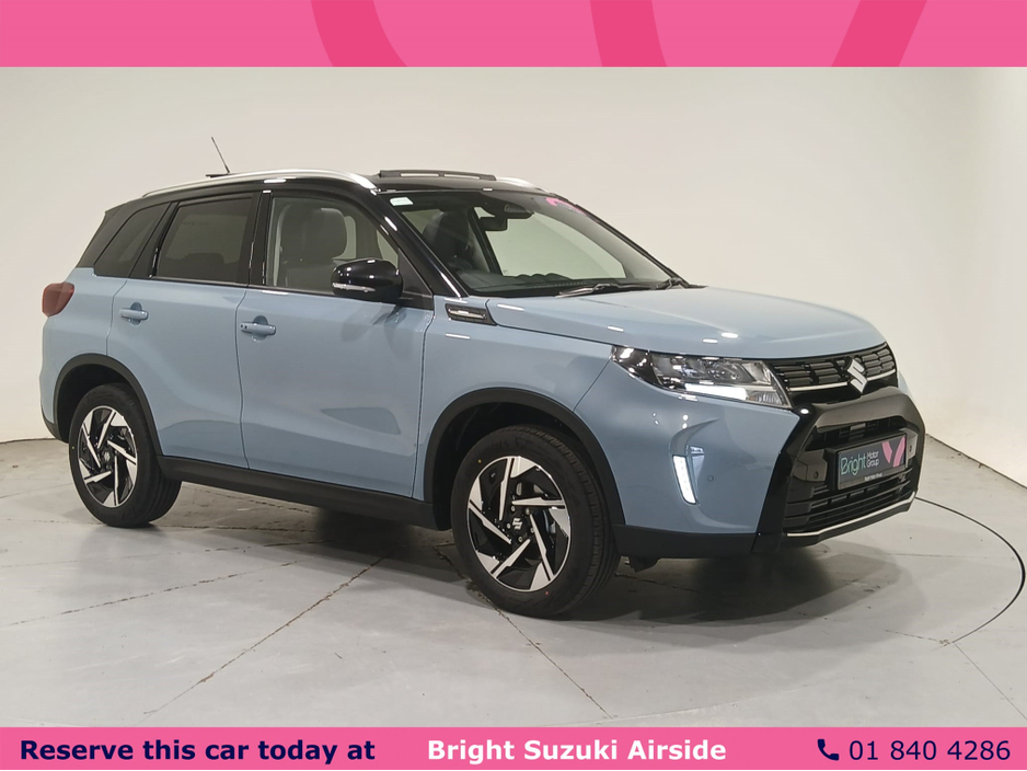 2026 Suzuki Vitara Cost of living discount see below: Ultra AllGrip 4x4 1.4 Manual Hybrid (now with up to a 10 year warranty) €37,750